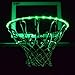 GlowCity LED Basketball Hoop Lights – Glow-in-The-Dark Rim Lights Full Size – Super-Bright to Play Longer Outdoors, Ideal for Kids, Adults, Parties and Training (Green)