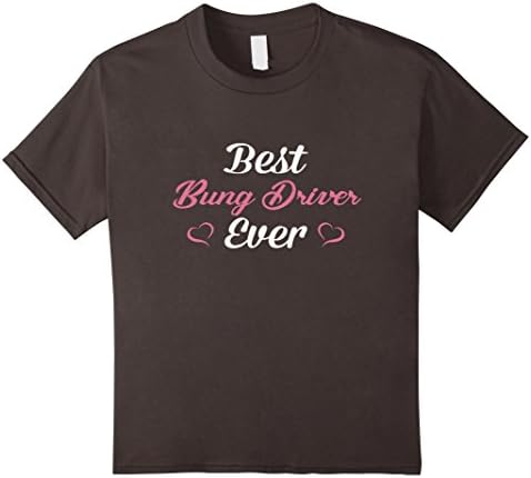 Kids Bung Driver T-Shirt. Personalized Gift 4 Asphalt