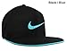 NIKE Golf True Statement Tour Fitted Hat (White/Dark Grey)