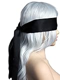 FasiCat Sexy Eye Mask Blindfold Cover Black Band Blinder for Sex for Women