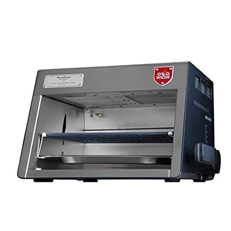 Original Otto Wilde Grillers Oberhitze-Gasgrill aus Edelstahl | Ottos O.F.B. Gasgrill mit bis zu 970 Grad für Das perfekte St
