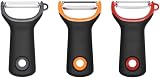 OXO Good Grips 3-Piece Prep Peeler Set – Straight Serrated Julienne Peelers