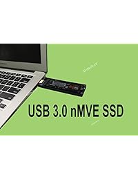 Sintech Nvme Enclosure, USB 3.0 M.2 (NGFF) Tecla M PCIe SSD Caja de caja externa Lea Samsung 960 970 Evo