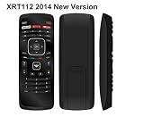 VIZIO New XRT112 2014 LCD LED TV Remote Control Amazon Netlix iHeart Radio App Key Smart LCD LED TV