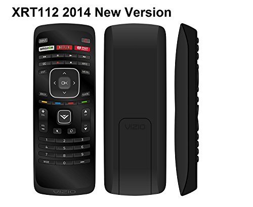 VIZIO New XRT112 2014 LCD LED TV Remote Control Amazon Netlix iHeart Radio App Key Smart LCD LED TV