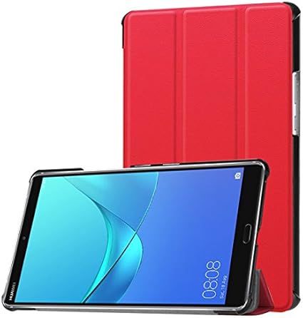 Zoc Slim Magnetic Case For Huawei Mediapad M5 8 4 Sht W09 Sht Al09 Folding Stand Smart Cover For Huawei M5 8 4 Tablet Funda Film Pen Red Amazon Co Uk Computers Accessories