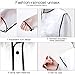 ACVCY Rain Poncho for Men,Disposable Lightweight Rain Jacket with Drawstring Hood, Women Clear Transparent Rain Coat with Hood Rain Jacket