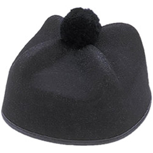 Adult Black Catholic Priest Costume Hat