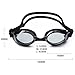 Swimming Goggles, DoSwim 2-Pack Unisex UV Protection Anti-Fog No Leaking Clear Swim Glasses With Protective Case (Black&Gray)