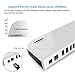 USB 3.0 Universal Docking Station Dual Display with HDMI DVI VGA, Gigabit Ethernet, Audio, 6 USB Ports for Windows, White