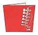 PopLife Guitar 3D Pop Up Card - Musician Birthday Card, Retirement Party, Father's Day, Teacher Gift from Student, Rock Band, Music School Graduation, Electric Bass Player, Concert, Recital