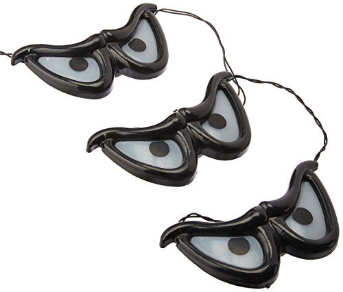 Amscan Spooky Eyes String Lights | Halloween Decor, 3 Ct.