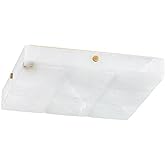 Corbett Lighting 469-15-VB Gypsum - 15W 1 LED Flush Mount-3 Inches Tall and 15 Inches Wide