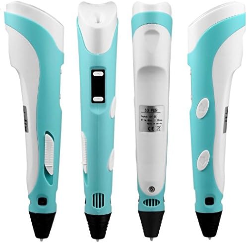 LED Adult Child Kids 3D Printing Drawing Pen with Filament