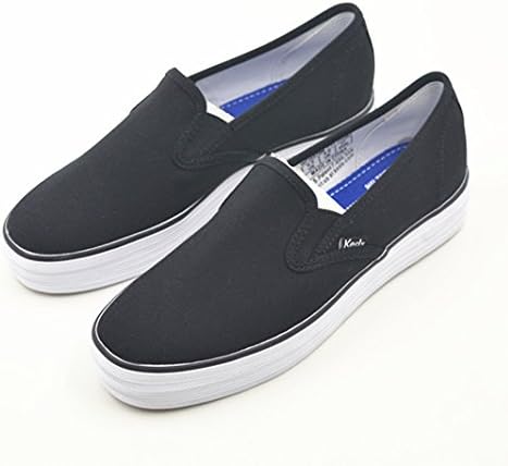Amazon ケッズ Keds スリッポン スニーカー レディース キャンバス シューズ 靴 ケッズ チャンピオン オックスフォード フラットシューズ 厚底 38約24 0cm ブラック Keds ケッズ シューズ バッグ