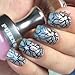 PUEEN Nail Art Soft Squishy Silicone Luxury Crystal Stamper and Scraper Set - Stamping Tools - Silver - BH000678