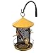 High-Quality Durable Forged Wrought Iron Wall Mountable 9 Inch Curved Bracket with Hook for Planters Bird Feeders and Lanterns Set of 2 Black