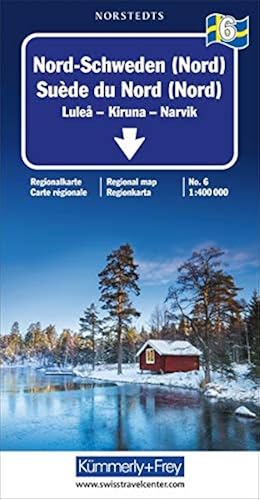 Download Carte routière : Suède Nord (Nord) PDF