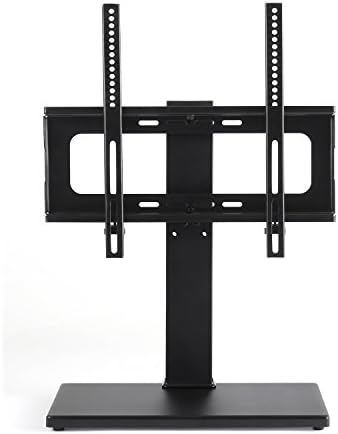 TAVR Universal TV Stand with Swivel Mount and Height Adjust Bracket for 32 to 50 inch Plasma LCD LED Flat or Curved Screen TVs
