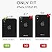 iPhone X Case, iPhone Xs 2018 Glitter Case, BENTOBEN Bling Slim Hybrid 2 in 1 TPU Bumper Hard PC Cover Coat Sparkly Shiny Cute Faux Leather with Metal Kickstand for iPhone X/iPhone Xs 2018,Rose Gold