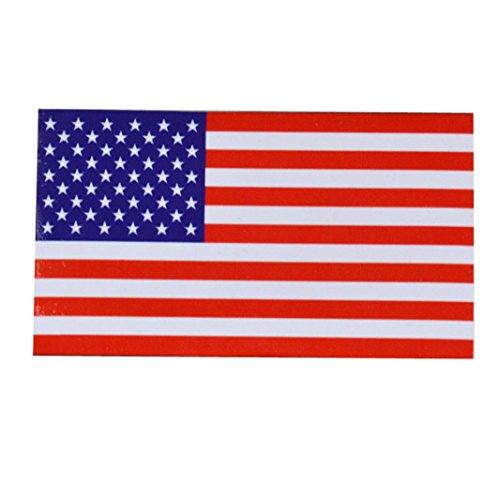 Gbell Flags Decal American Flag Sticker for Car Window, Laptop, Motorcycle, Walls, Mirror and More (C) (A)