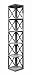 Convenience Concepts Oxford 5 Tier Corner Bookcase, Gray