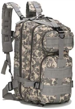 Warm White House 30L 600D Tactical Backpack Military Tactical Assault Backpack Hunting Backpack Survival Backpack Army Backpack Trekking Backpack for Day Pack for Daily use