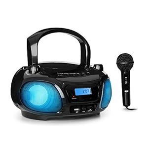 auna roadie boombox bluetooth