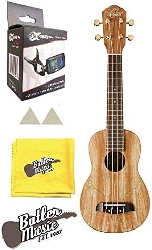Oscar Schmidt Model OU18 Soprano size ukulel w/Effin Clip on Tuner & More