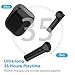 Wireless Earbuds Bluetooth 5.0 Headphones, Cshidworld True Wireless Stereo Earphones with 35Hrs Playback, Hi-fi Sound Bluetooth Headset with Charging Case, One-Step Pairing