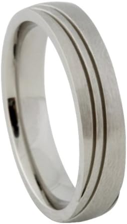 Jewelery Codex- Gifts For Him &amp; Her WITH FREE ENGRAVING, Weddings Rings Sets Personalized Stainless Steel Ringsize 10.75