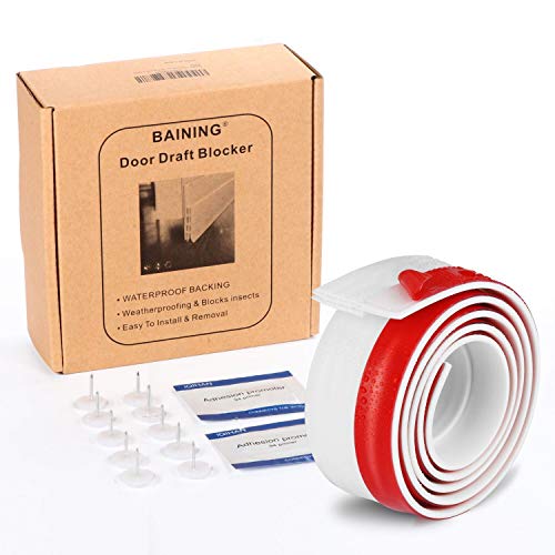 4 BAINING+Door+Draft+Stopper+Sweep