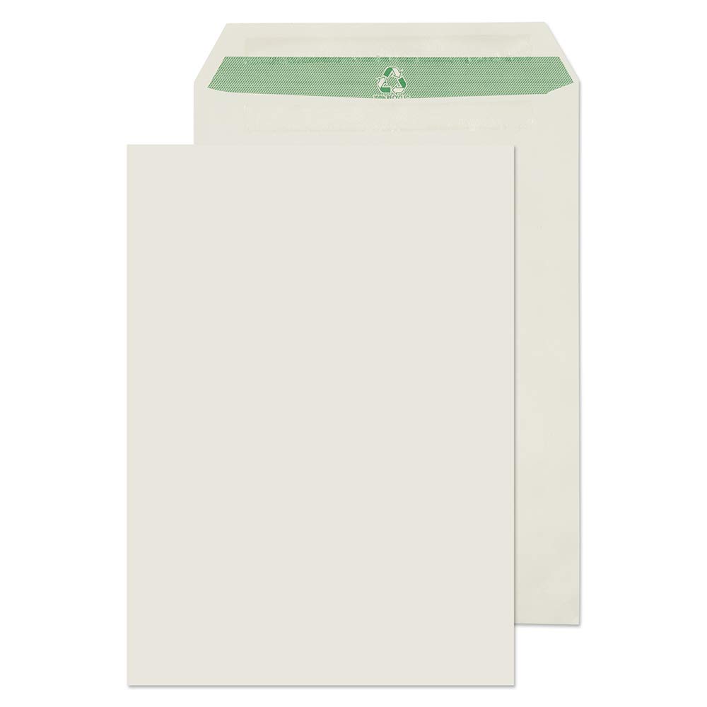 Blake Environmental - 100% Recycled Envelopes C4 (324 x 229mm) - Pack of 250 - Premium Thickness 90GSM - Self Seal - Natural White Envelopes - FSC Certified - Stationery & Business Supplies (RE6261)