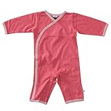 Baby Soy All-Natural Kimono Onepiece Color: Blossom Size: 6-12mo