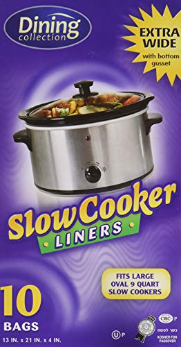 Dining Collection DB06802 Crock Pot Liners, 1 Pack, CLEAR