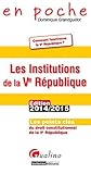 Les Institutions de la Ve République 2014-2015 by 