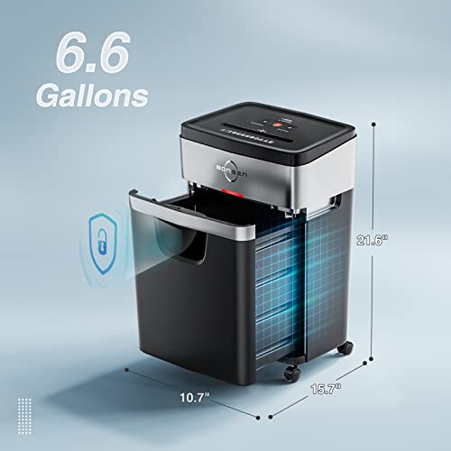 BONSEN Paper Shredder, 18Sheet 30 Mins Nonstop Heavy Duty Paper