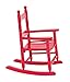Classic Child's Porch Rocker - Red