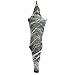 Premium Cocoon Corpse Decoration for Halloween – Indoor Outdoor Scary Horror Spider Web Covered LED Skull Eyes, Shaking Body and Howling Sound - 72 Inches