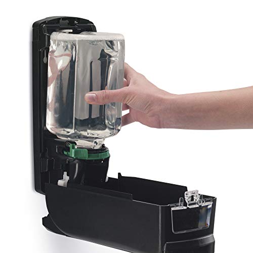 GOJO ADX12 PushStyle Foam Soap Dispenser, Chrome/Black, for 1250 mL