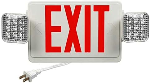 Carpenter LightingPlug In Exit Sign Combo