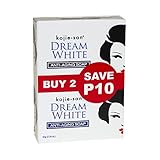 Kojie SAN Dream White Kojic Lightening Anti Aging Soap 2 Small 65 Gram Bars