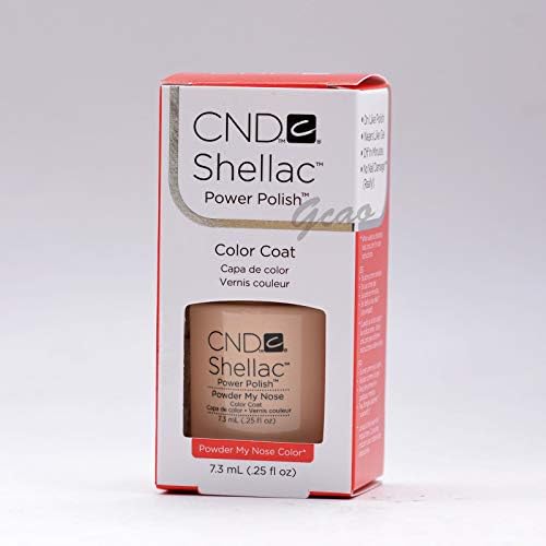 Hot New Color C N D Shellac UV LED Gel Nail Polish (Powder My Nose)