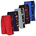 Real Essentials Mens Mesh Shorts Active Wear Athletic Short Men Basketball Pockets Workout Gym Soccer Running Summer Fitness Quick Dry Casual Clothes Sport Training Hiking, Set 4, L,Pack of 5