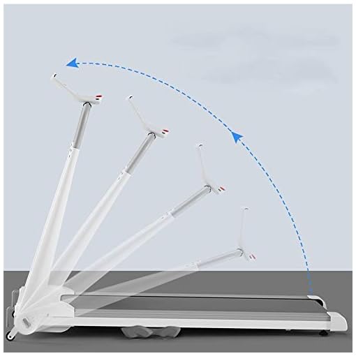 LC_Kwn Folding Treadmill, 2HP Under Desk Electric Treadmill, with LED Display, Walking Jogging Machine for Home/Office… - Image 4