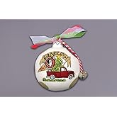 Magnolia Lane Florida State Seminoles Truck Ornament with Ribbon, 3.5-inch Diameter, Bells and Gift Box, Home, Home Décor