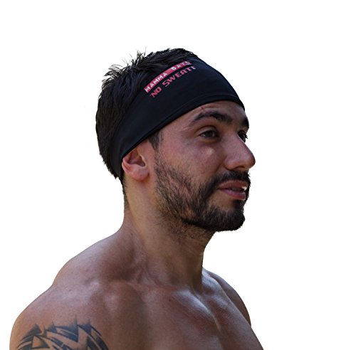 Mammasays No Sweat Men And Womens Elastic Sports Headband
