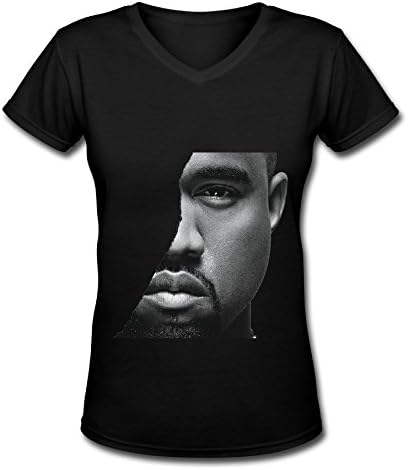 Kanye West 2016 The Saint Pablo Tour V Neck T Shirt For Women