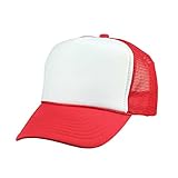 Youth Mesh Trucker Cap - Adjustable Hat (Comes in 8 Colors)