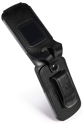 Case For Alcatel Smartflip Go Flip Nakedcellphone Black Vegan